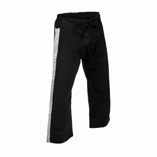 Black Martial Arts Uniform Trouser